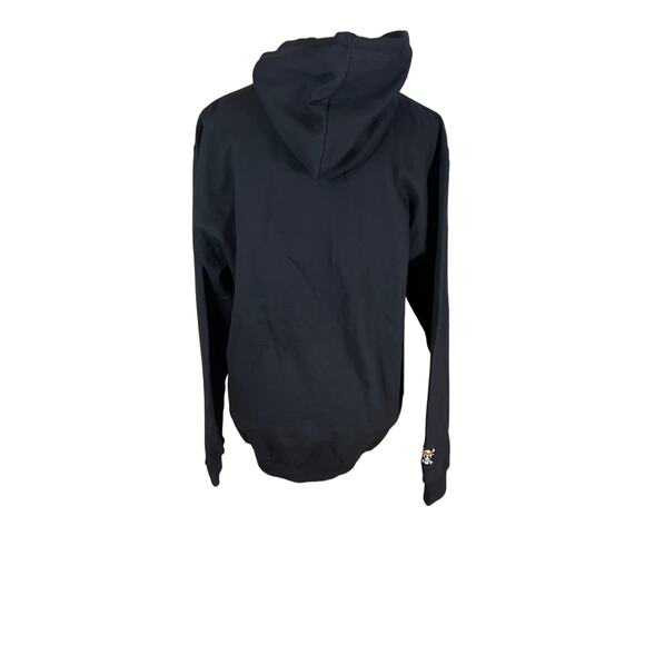 Monkey D Luffy One Piece Just Hoods AWDis Embriodered Anime Hoodie Black Sz Med - Picture 2 of 9